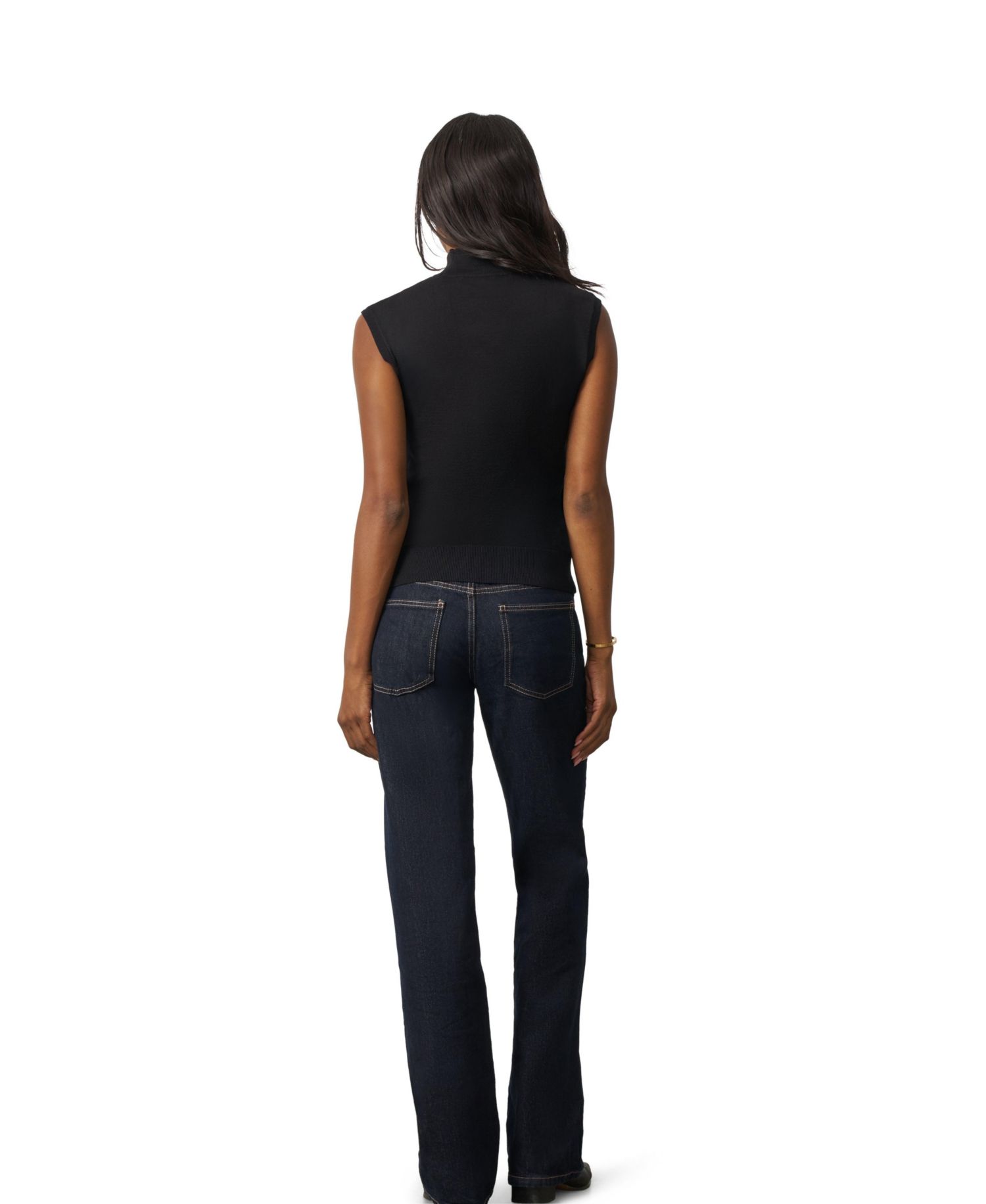 Women's Extended Shoulder Mock Neck Sweater