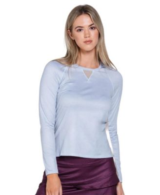 Women's High Low Breezy Long Sleeve Top