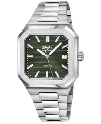 Men's Swiss Made Grand Concourse Swiss Automatic Silver Stainless Steel Bracelet Watch
