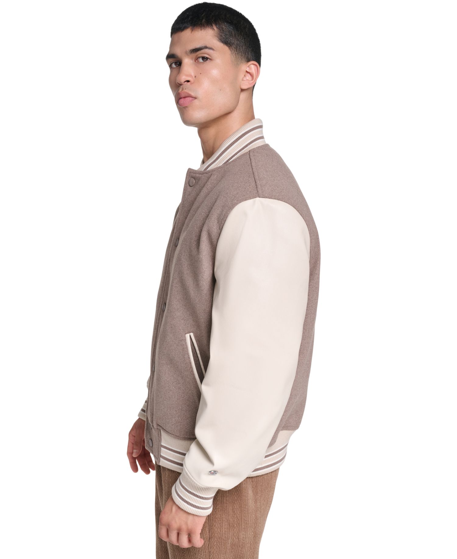 Men's Wool Blend Varsity Jacket