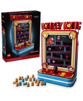 Super Mario Donkey Kong Arcade 72051 1371-Piece Building Set Ages 18+