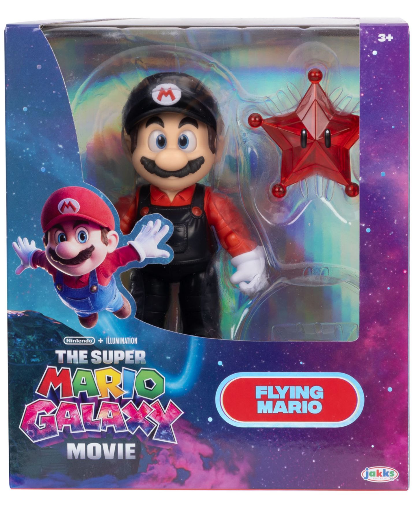 Детская фигурка Macy's Super Mario Flying Mario 5" Action Figure, Ages 3+ — фото 3