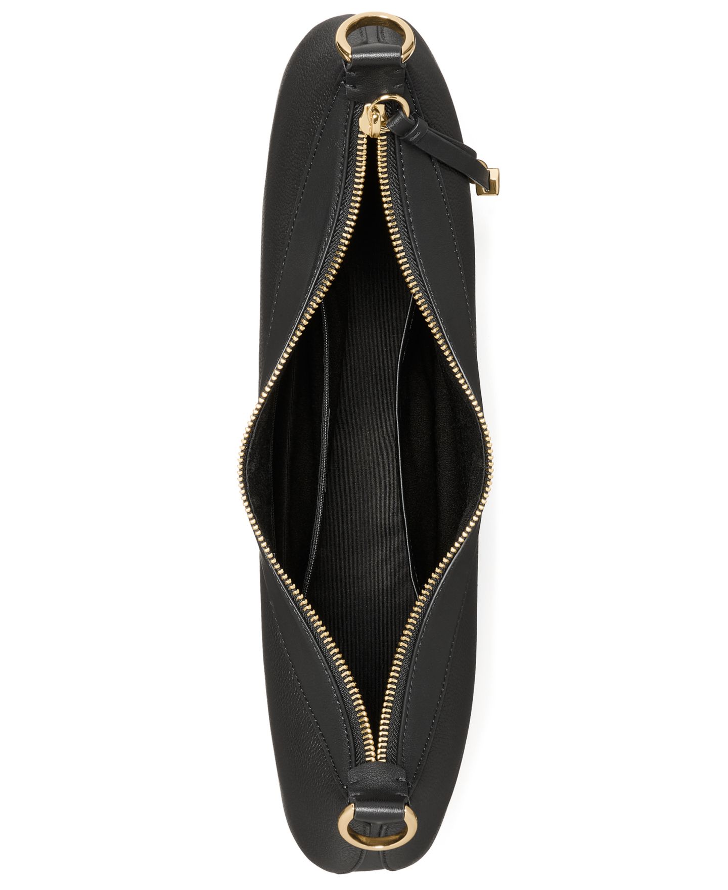 Женская сумка kate spade new york Liv Large Pebbled Leather Hobo Shoulder, цвет: Чёрный — фото 3