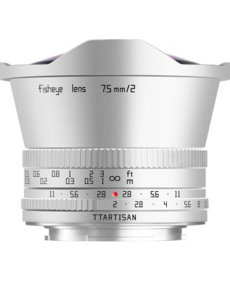 APS-C 7.5mm F2.0 180-Degree Ultra-Wide Angle Fisheye Lens for Fuji X Mount
