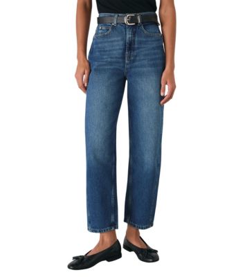Women's High Waist Barrel Jeans