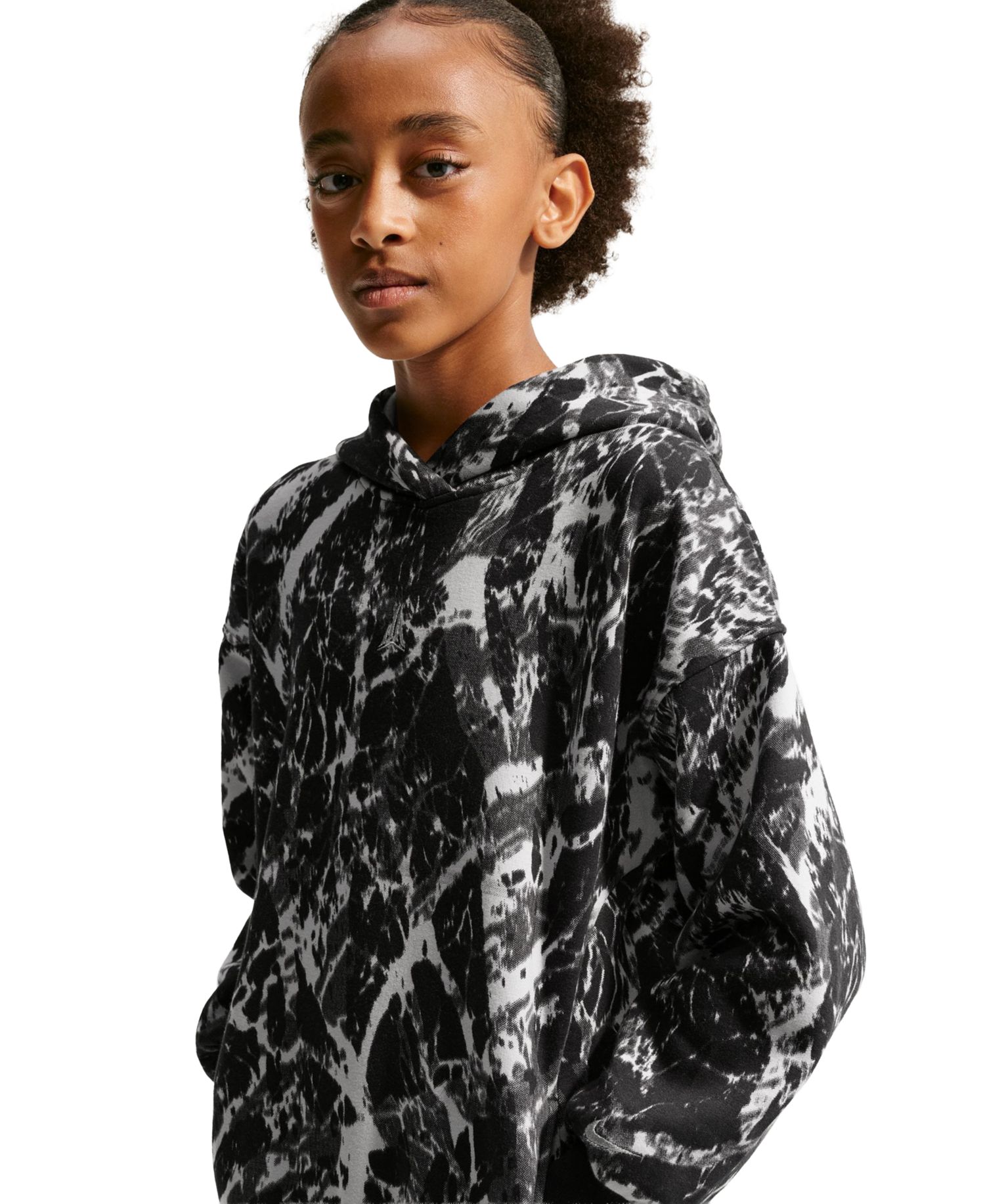 Ja Morant Boys' and Girls' 8-20 Club Fleece Oversized Basketball Hoodie