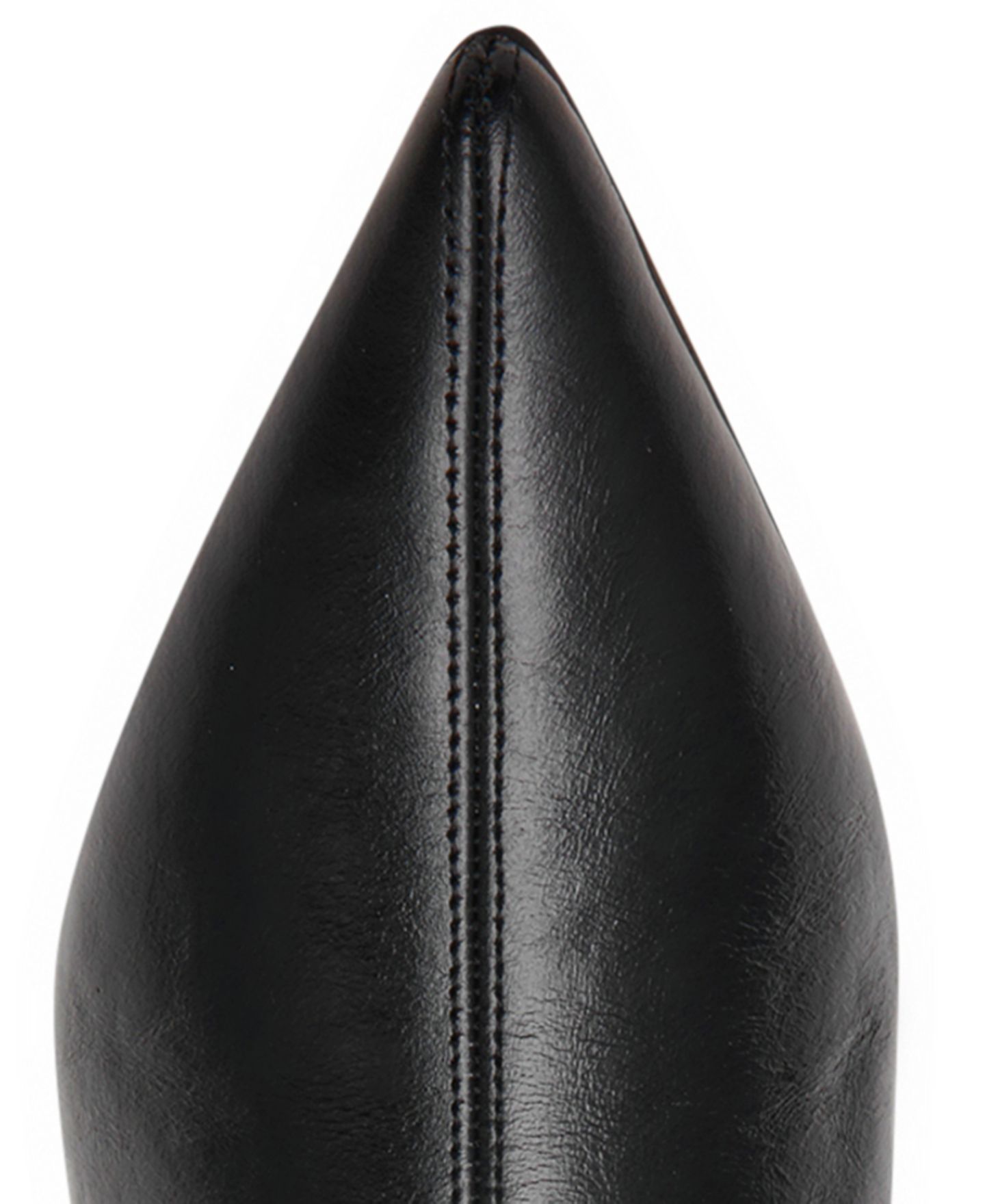 Женские ботинки Steve Madden Lychee Kitten-Heel Stovepipe Knee-High Dress Boots, цвет: Чёрный блестящий — фото 4