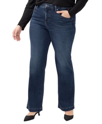 Plus Size Avery High-Rise Wide-Leg Curvy-Fit Denim Jeans