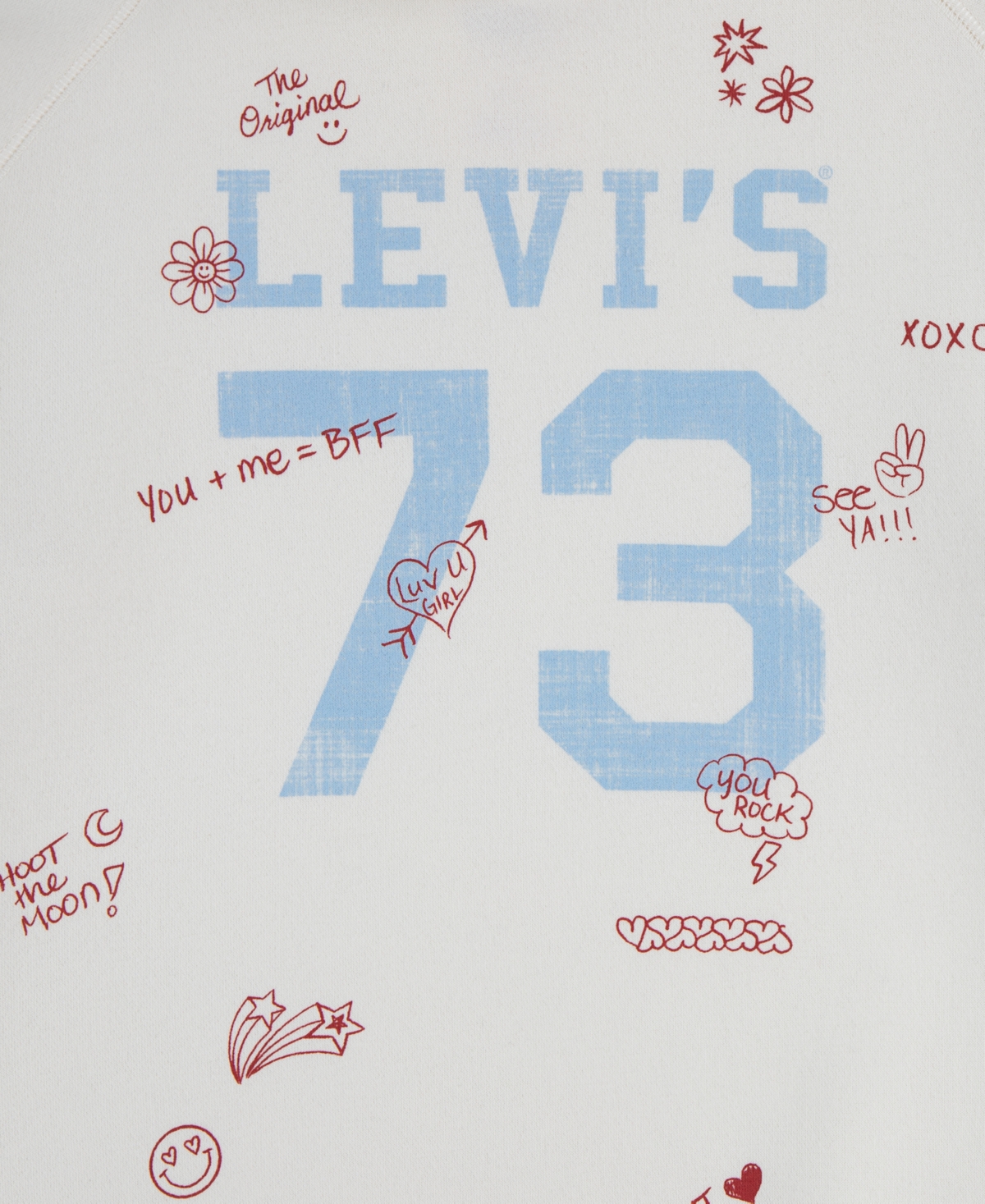 Levi's Girls' 7-16 Oversized Varsity Hoodie
