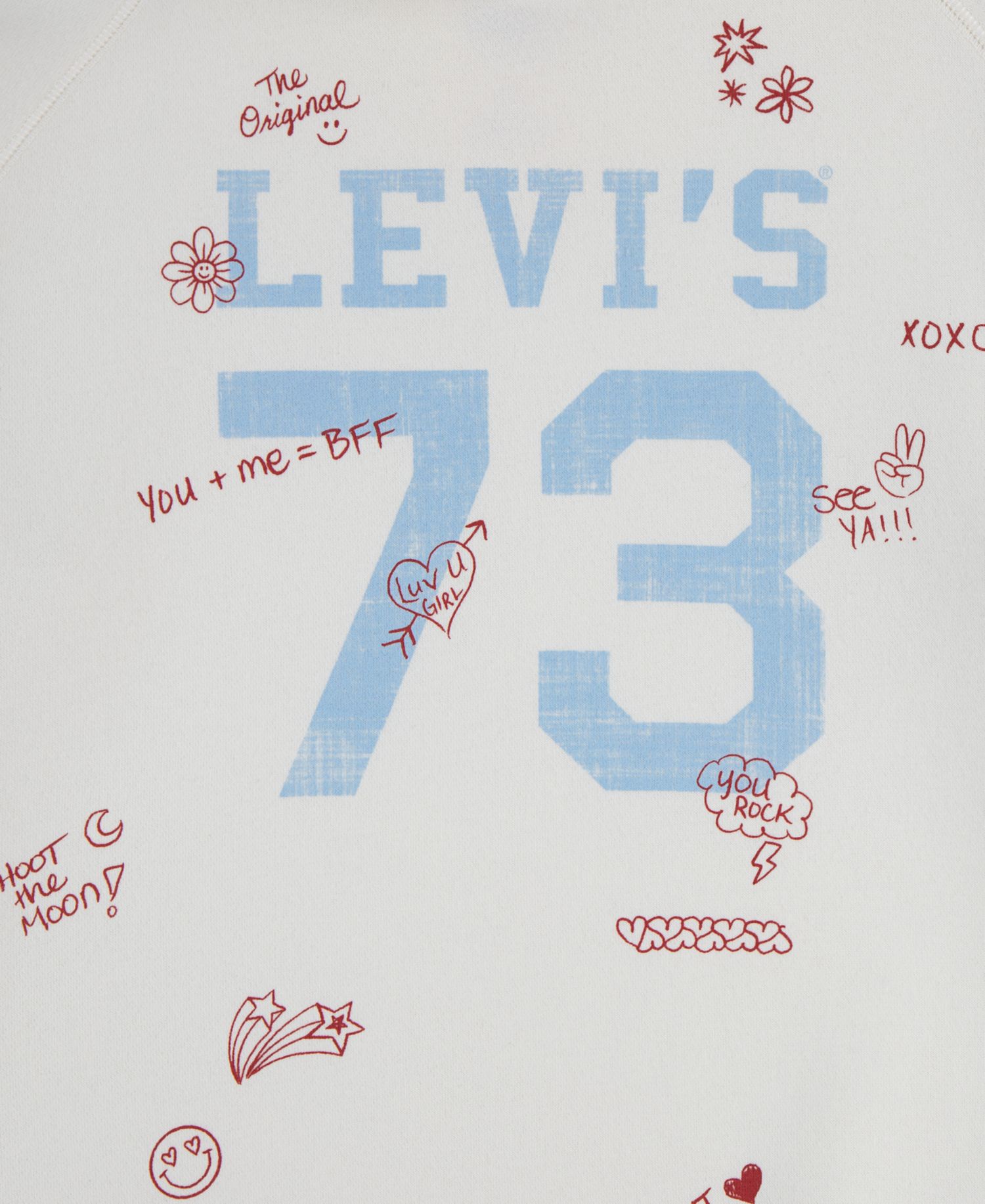Girls 7-16 Oversized Varsity Hoodie