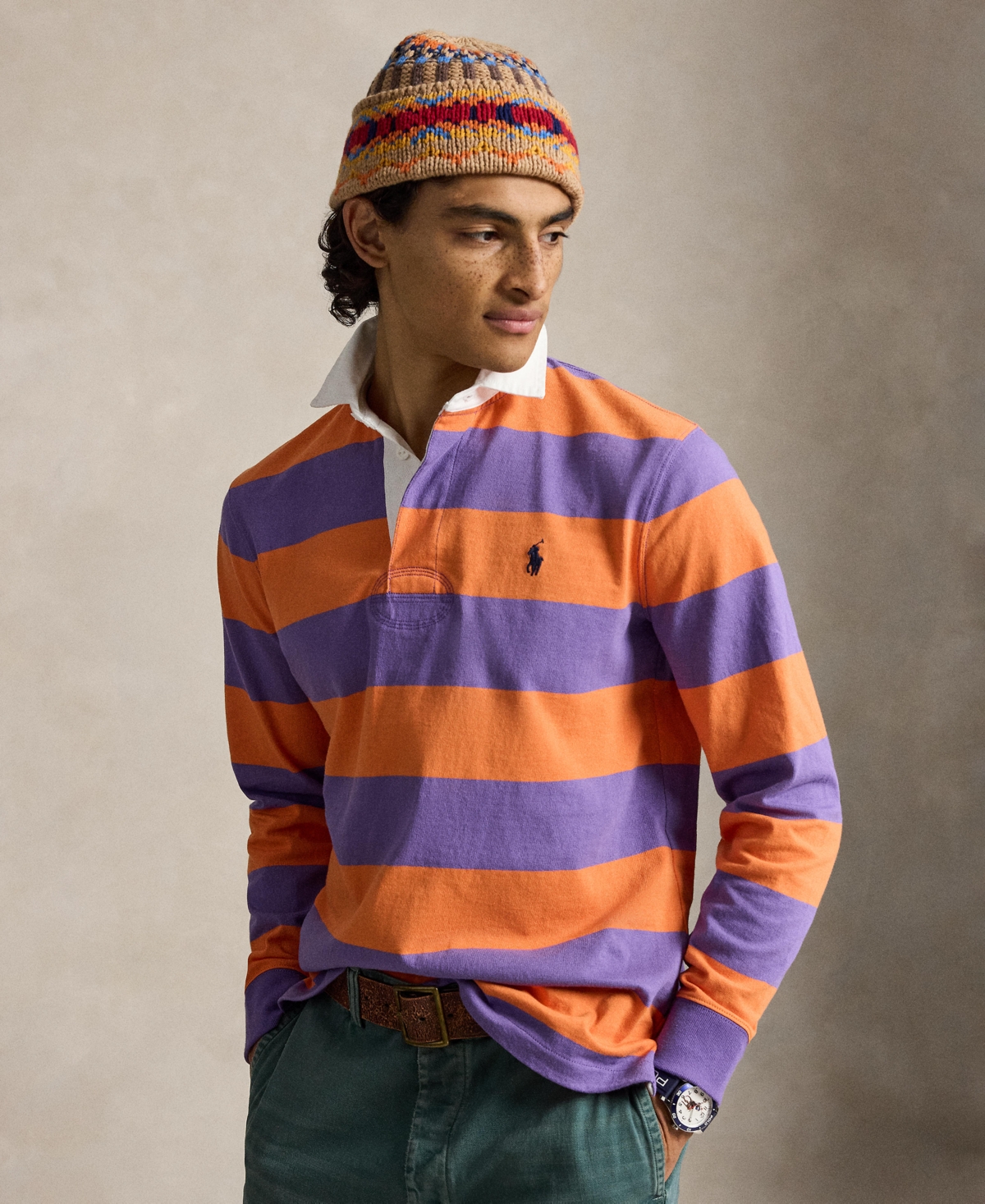 Polo Ralph Lauren Men's Iconic Rugby Classic-Fit Shirt