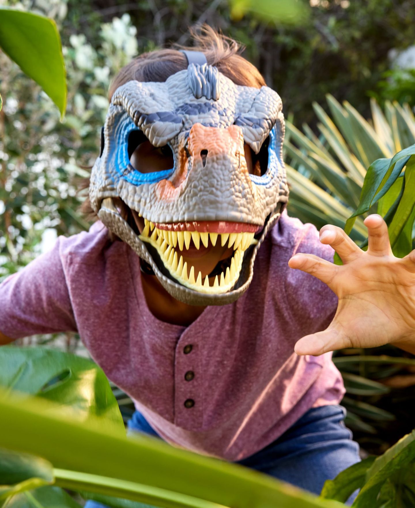 Маска Jurassic World Snarlin' Sounds «Велоцираптор» со звуками рыка, от 4 лет — фото 2