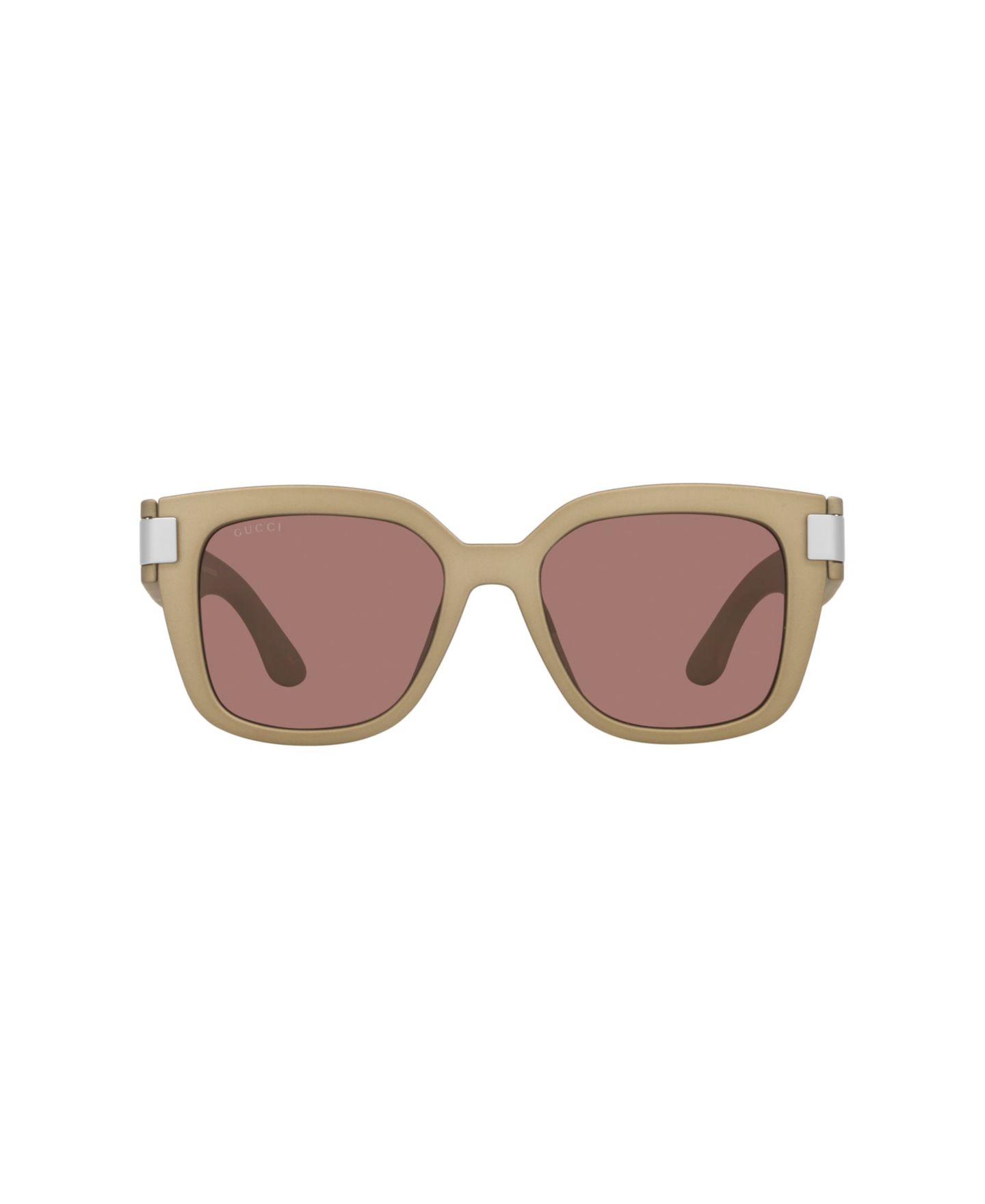 Женские солнцезащитные очки Gucci Sunglasses, GG1690SK GC002320, цвет: Серый — фото 2