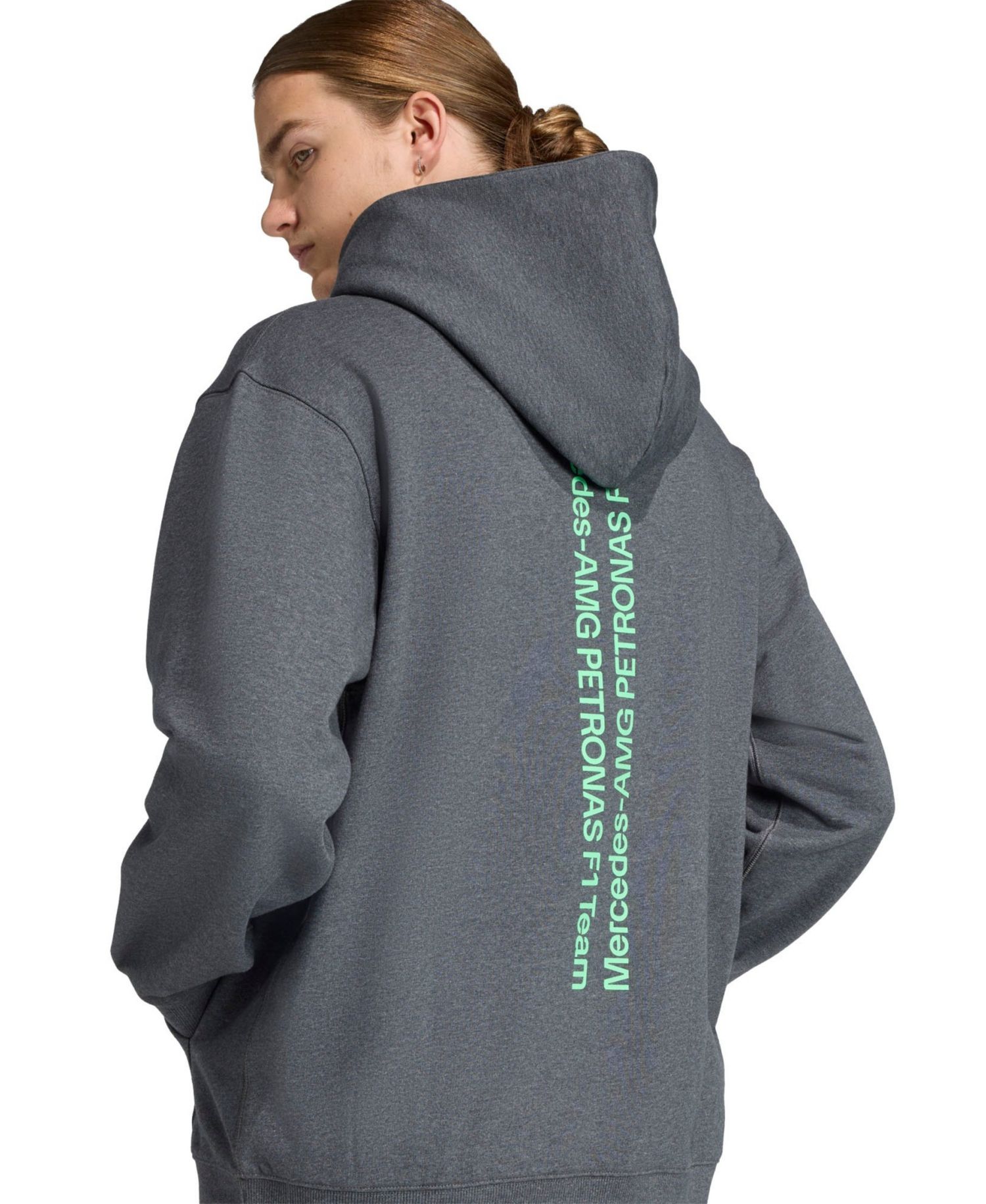Men's Graphite Mercedes-AMG Petronas F1 Team Premium Hoodie