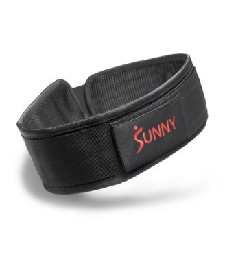 Heavy-Duty 4" Nylon Weightlifting Belt with Back Support & Adjustable Fit for Strength Training