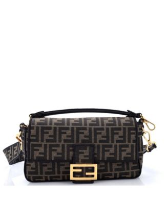 Medium Baguette NM Bag Zucca Canvas