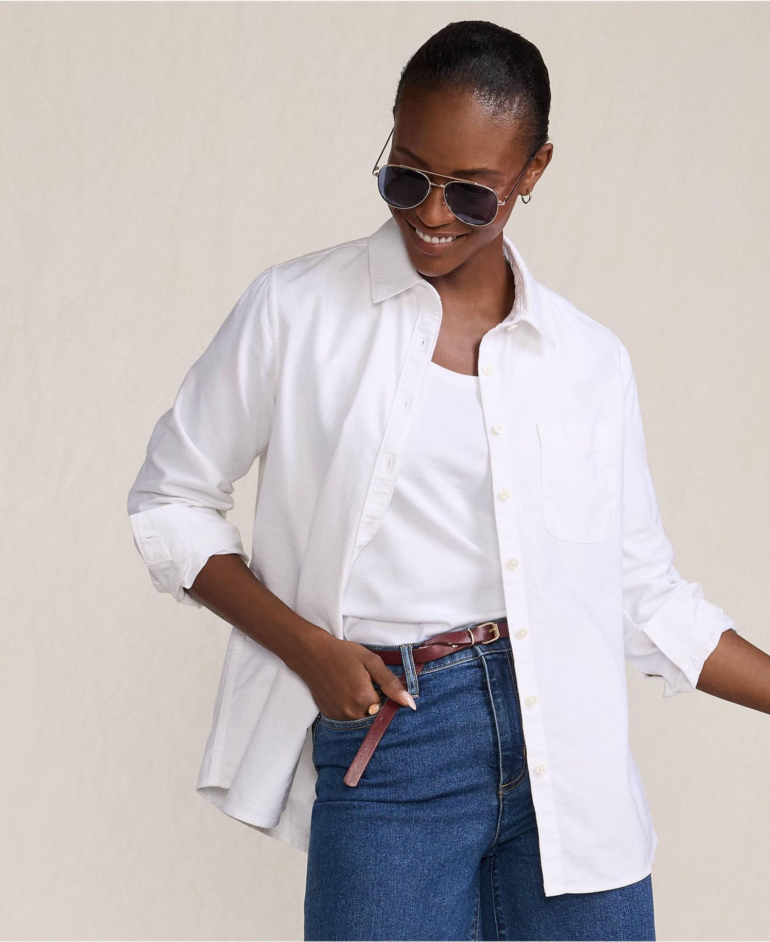 Women's Tall Oxford Shirt