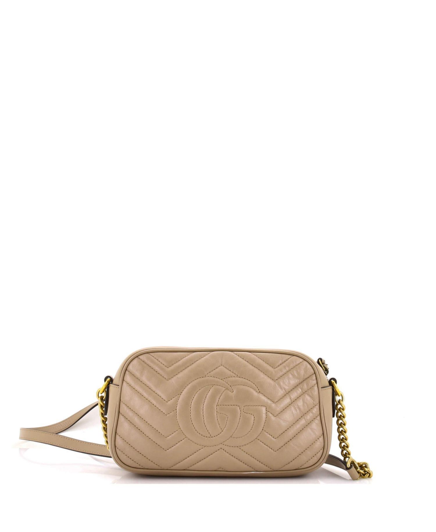 Small GG Marmont Shoulder Bag Matelasse Leather