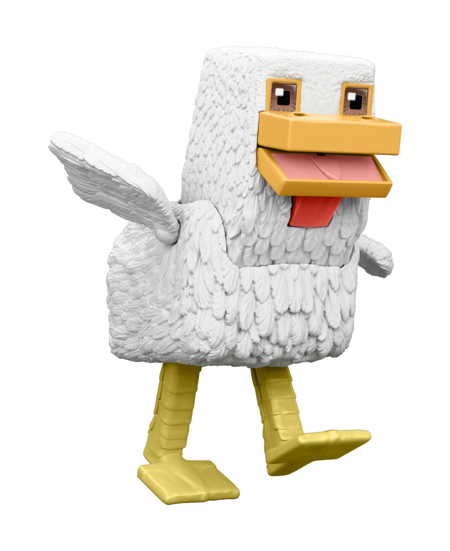Детские фигурки Minecraft Chicken Jockey 3 Swappable Baby Zombie Faces 2-Piece Action Figure, Ages 6+ — фото 3