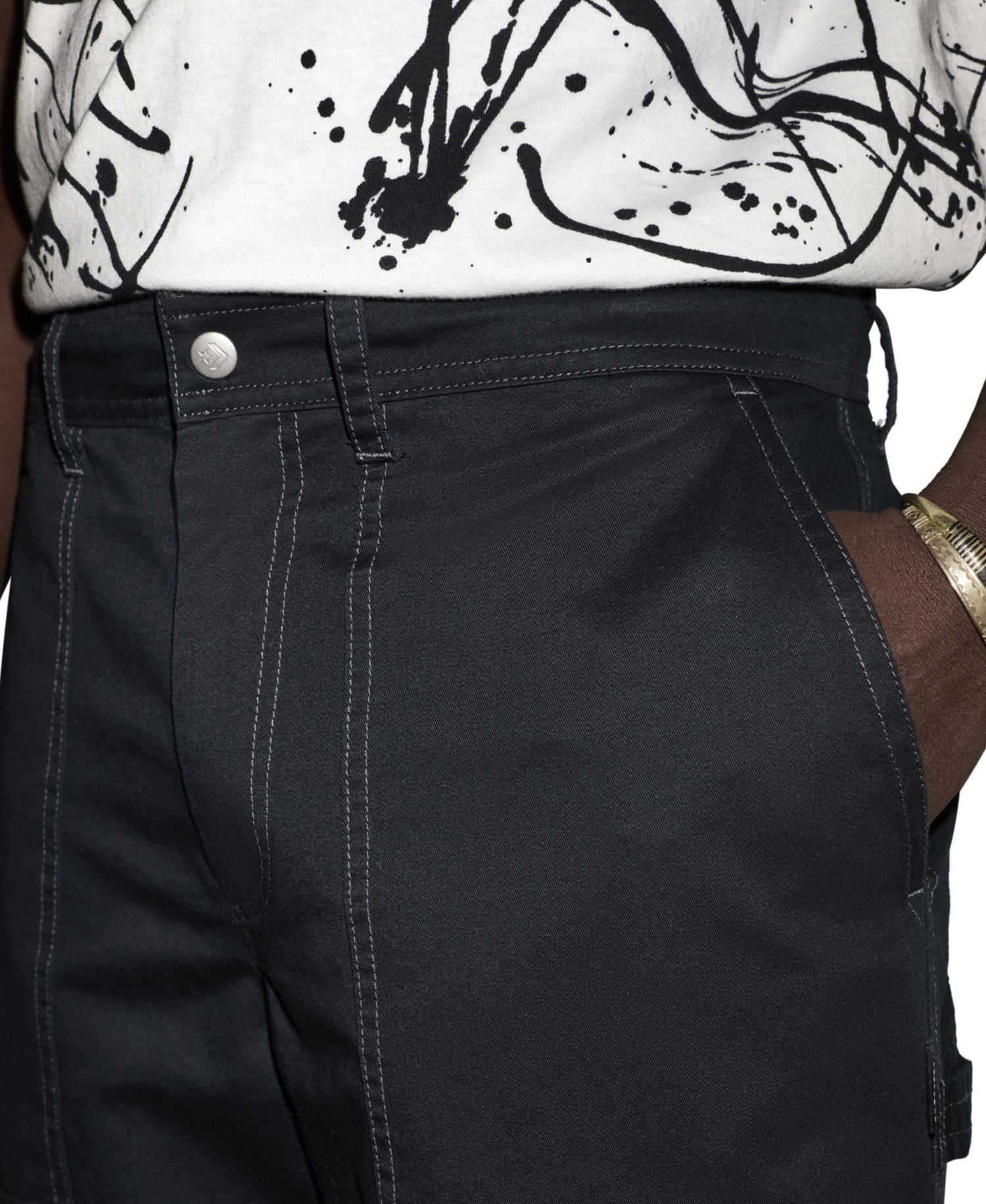 Men's Double Knee Regular-Fit Harbor Pants