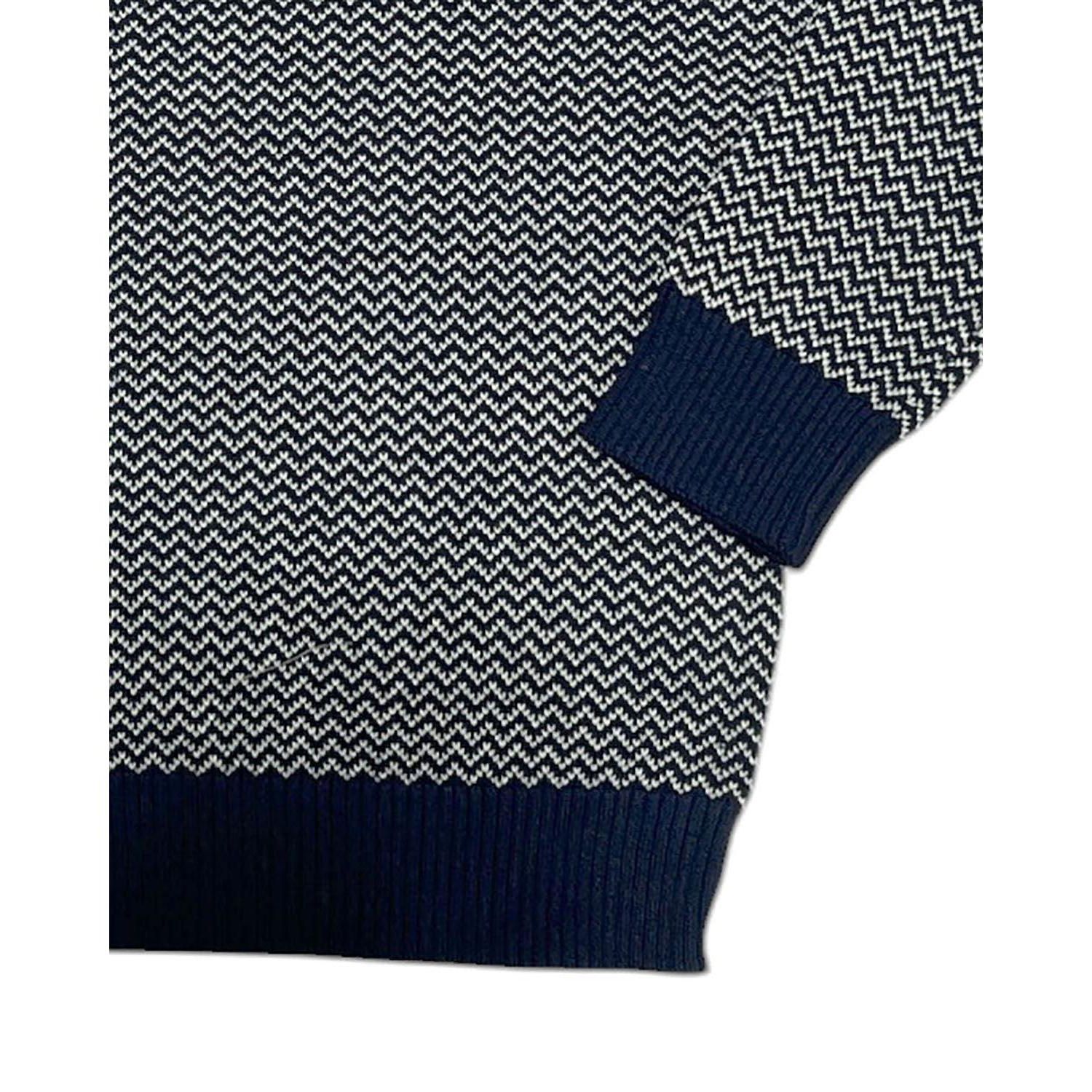Hope and Henry Boy's Small to Xlarge Organic Fine Gauge Crew Neck Sweater