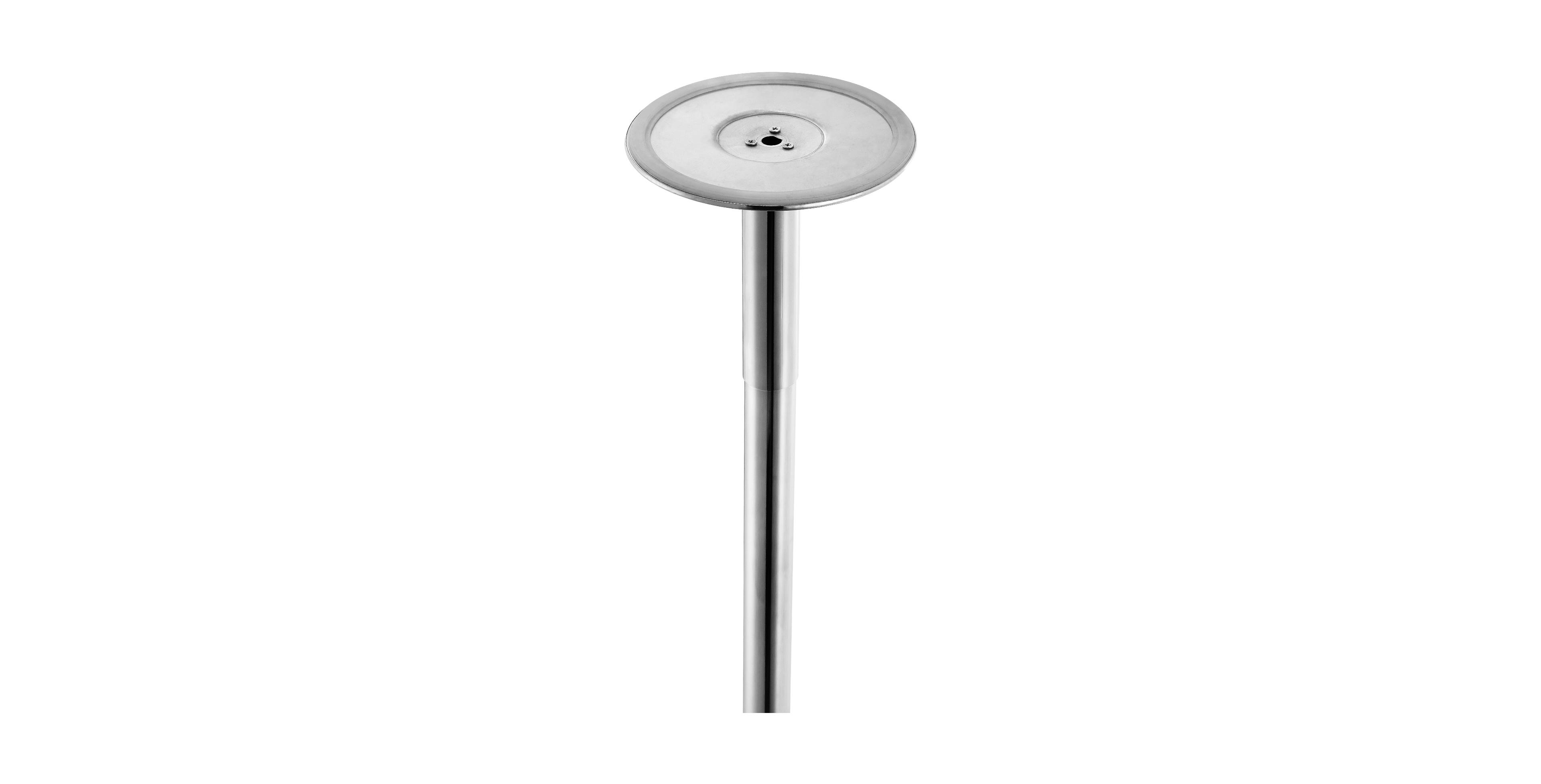 Sugift 45mm 2-in-1 Spinning Static Dancing Pole Kit Portable Removable Adjustable Fitness Pole
