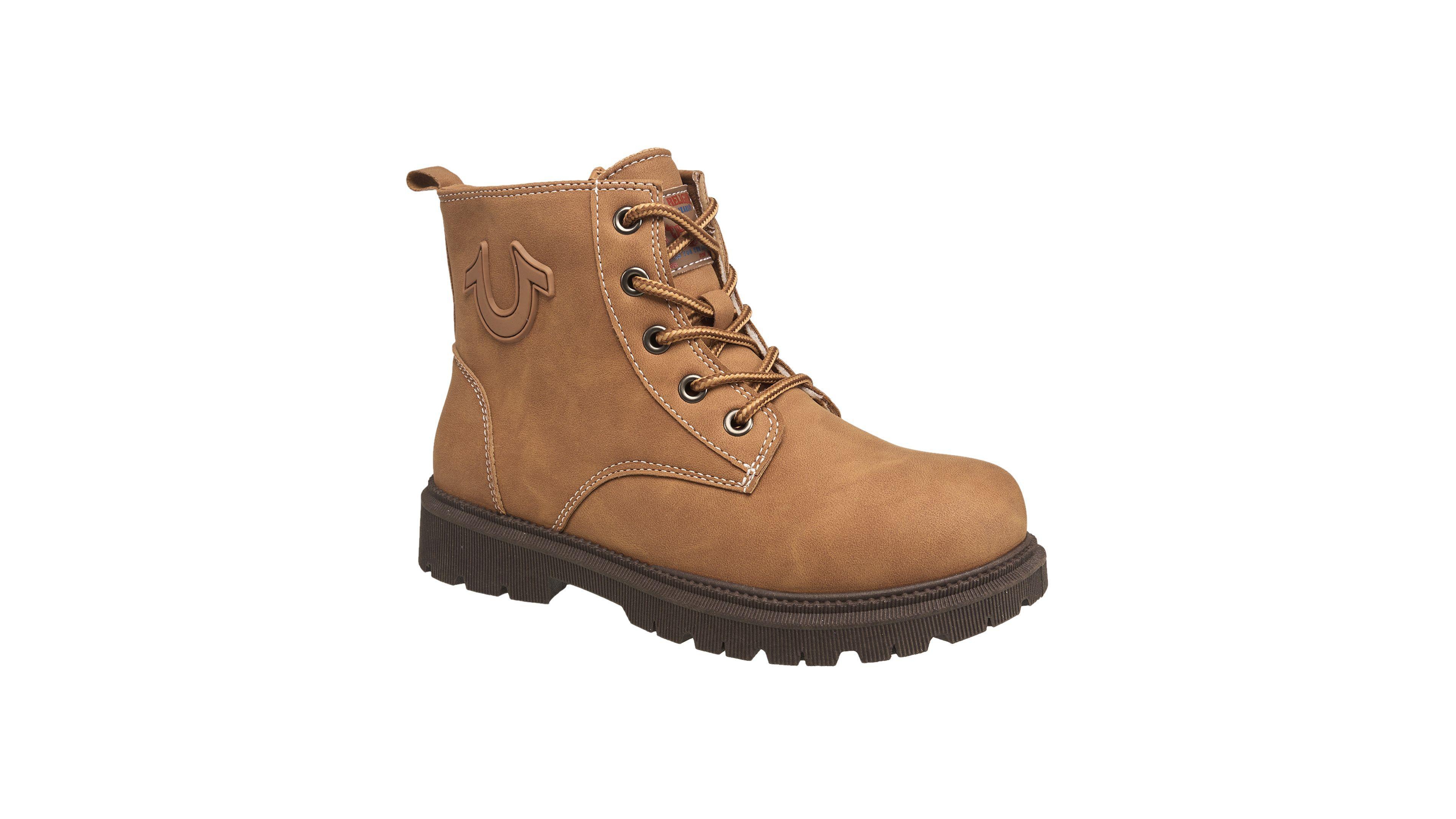 True Religion Little Boys Boys' ( 4 to 6 ) Chilli Embroidered Logo Work Boot