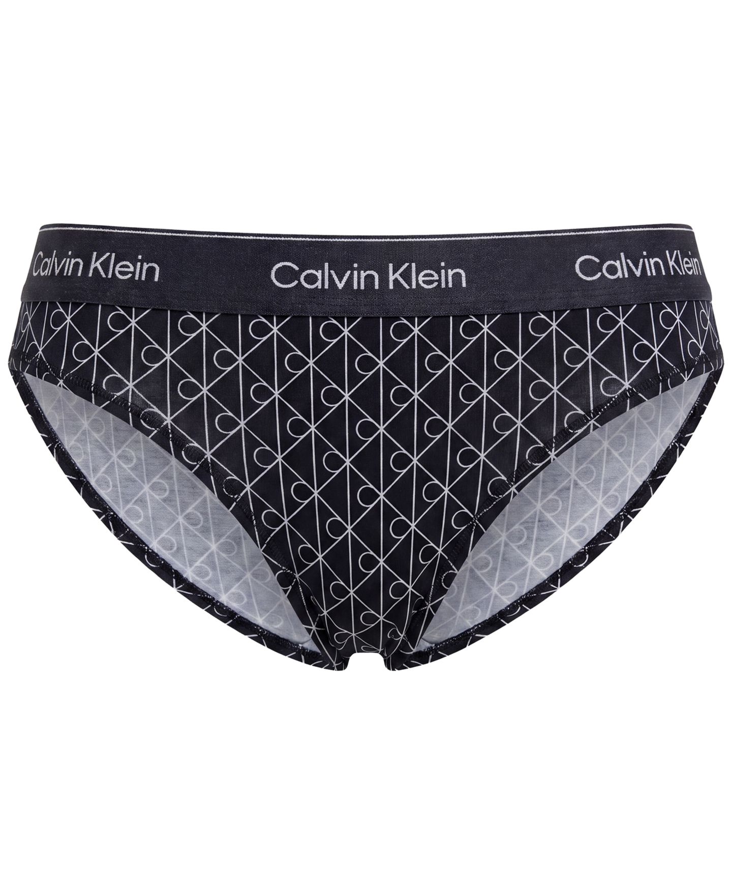 Трусы-бикини Icon, хлопок, модал — Calvin Klein, цвет: Джинсовый синий — фото 3