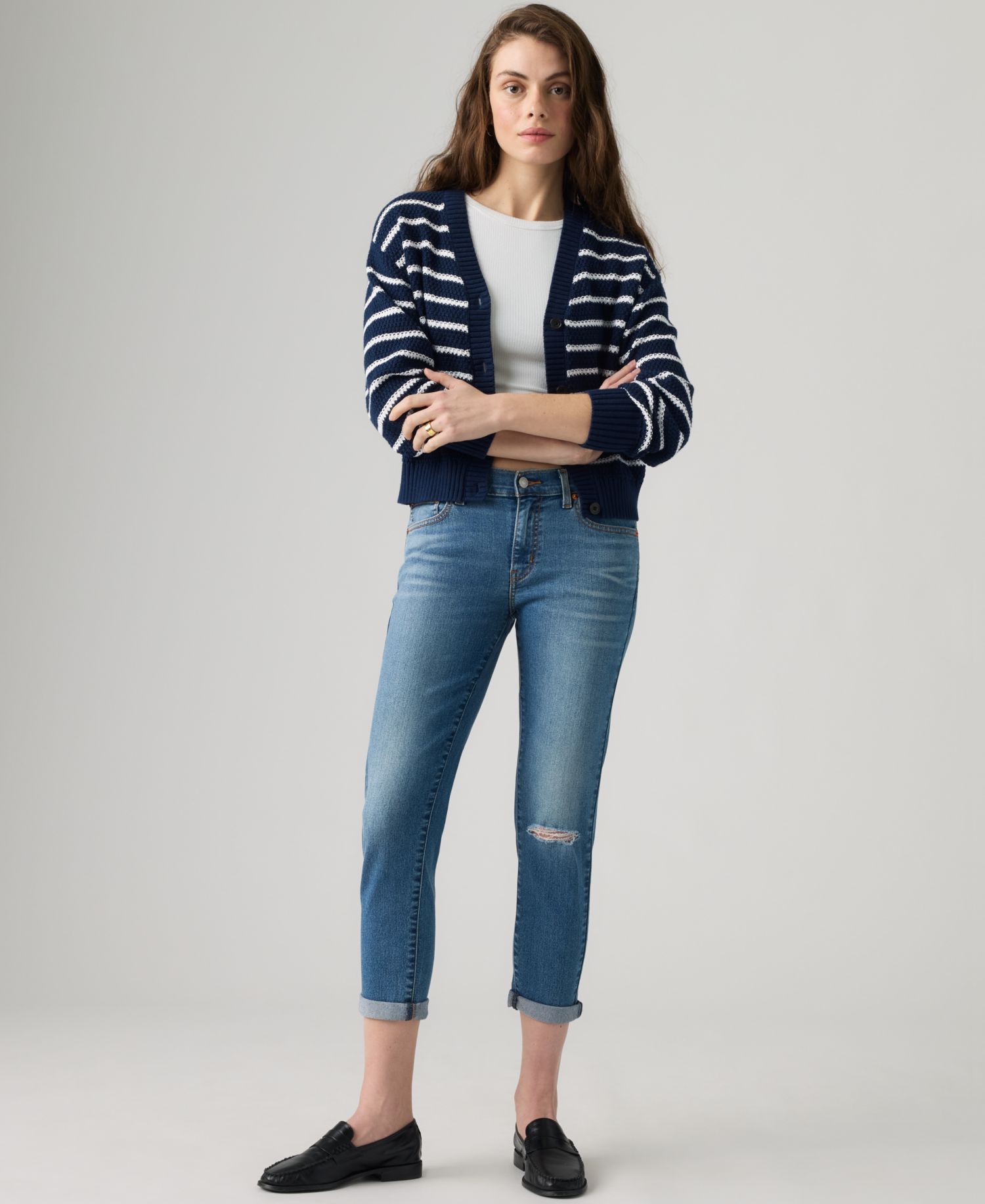 Trendy Plus Size Boyfriend Jeans