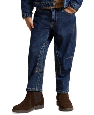Girls' 2T-6X Curved Tapered Cotton Denim Jeans