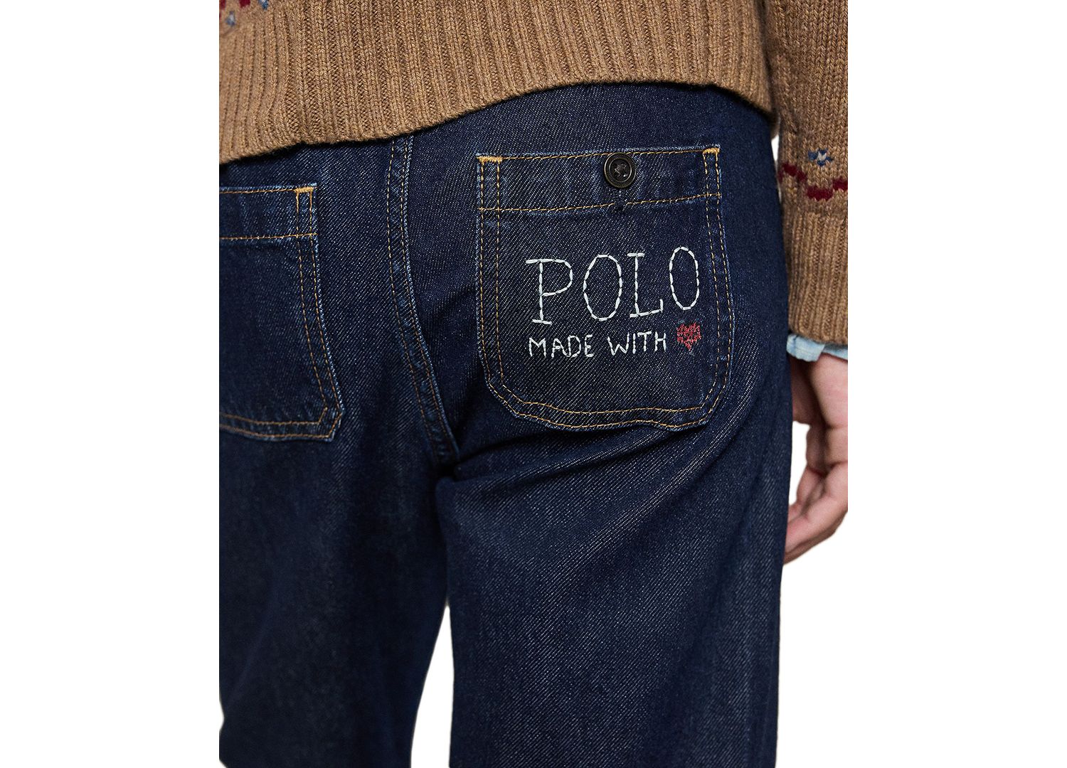 Girls' 7-16 Logo Flared Denim Jeans