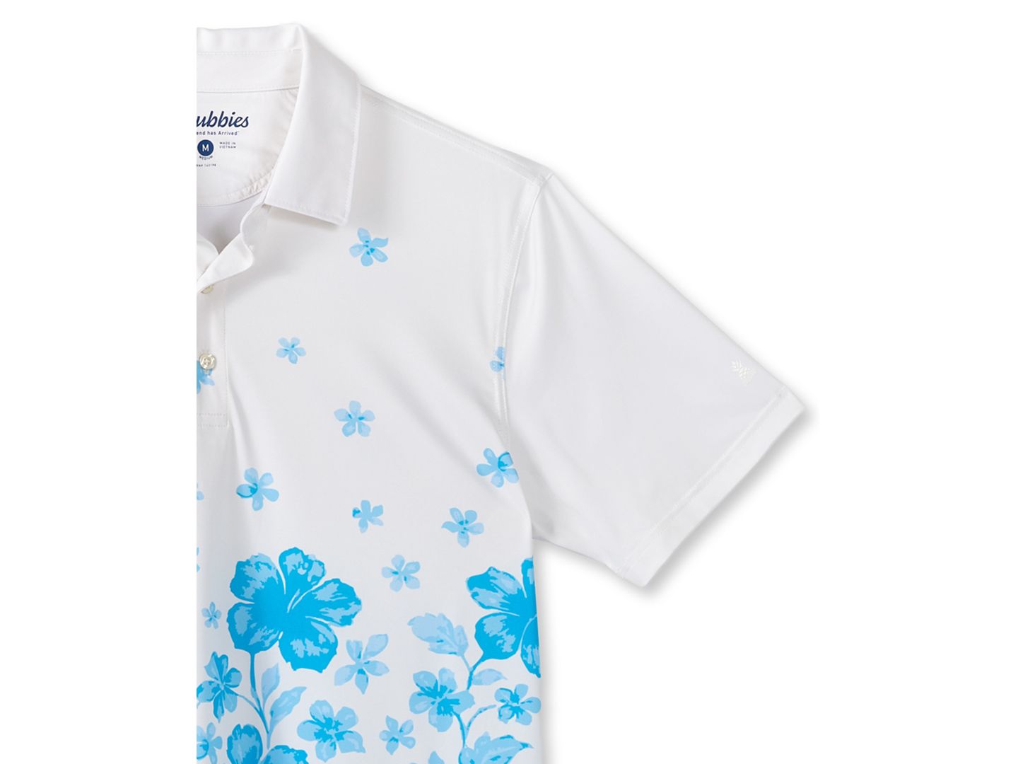 Мужское поло Chubbies Tablewear Regular-Fit Polo Shirt, цвет: Молочный белый — фото 2