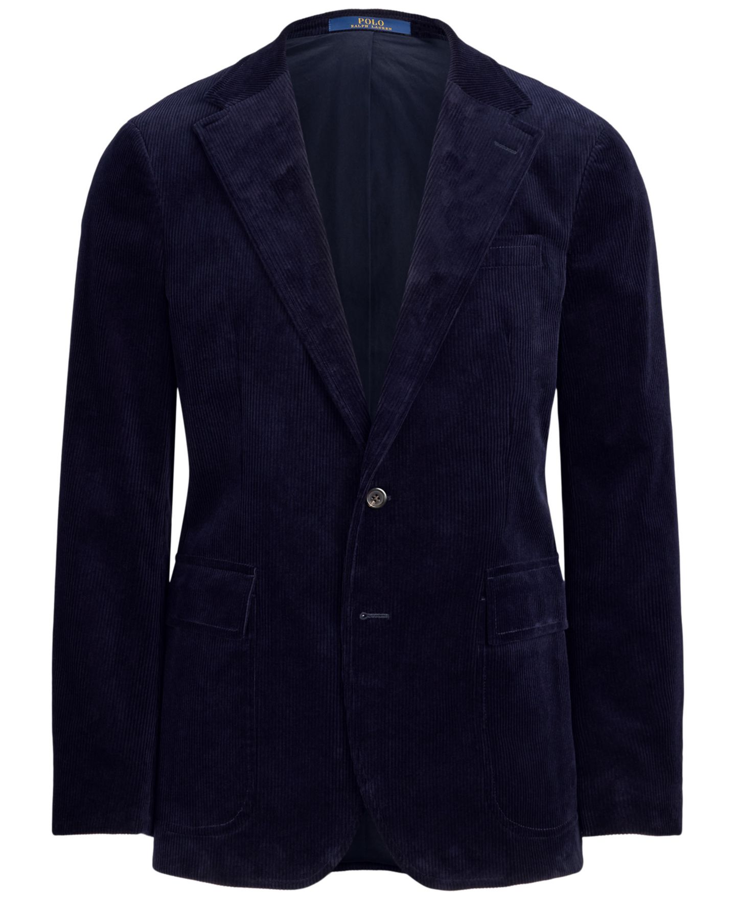 Мужской пиджак Polo Ralph Lauren Polo Modern Stretch Corduroy Suit, цвет: Тёмно-синий — фото 8