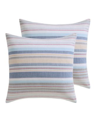 Providence Stripe 2-Piece Sham Set, European