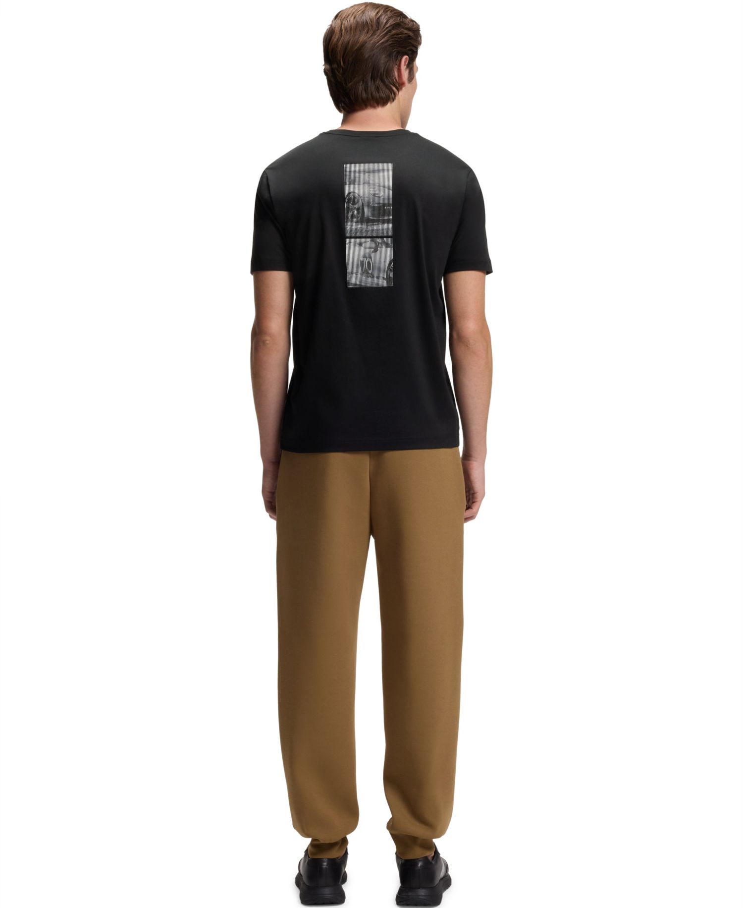 x Porsche Men's Mercerized-Cotton Regular-Fit T-Shirt
