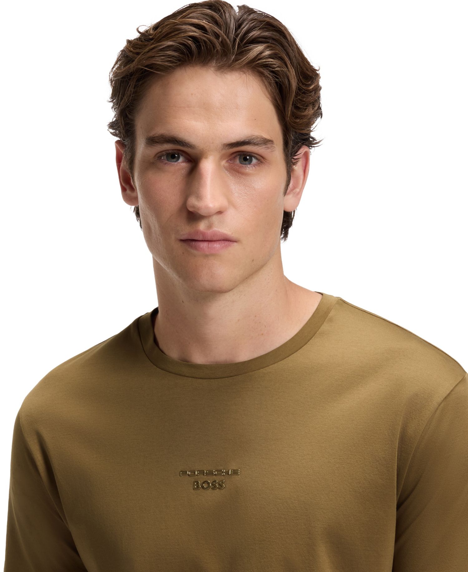 x Porsche Men's Mercerized-Cotton Regular-Fit T-Shirt