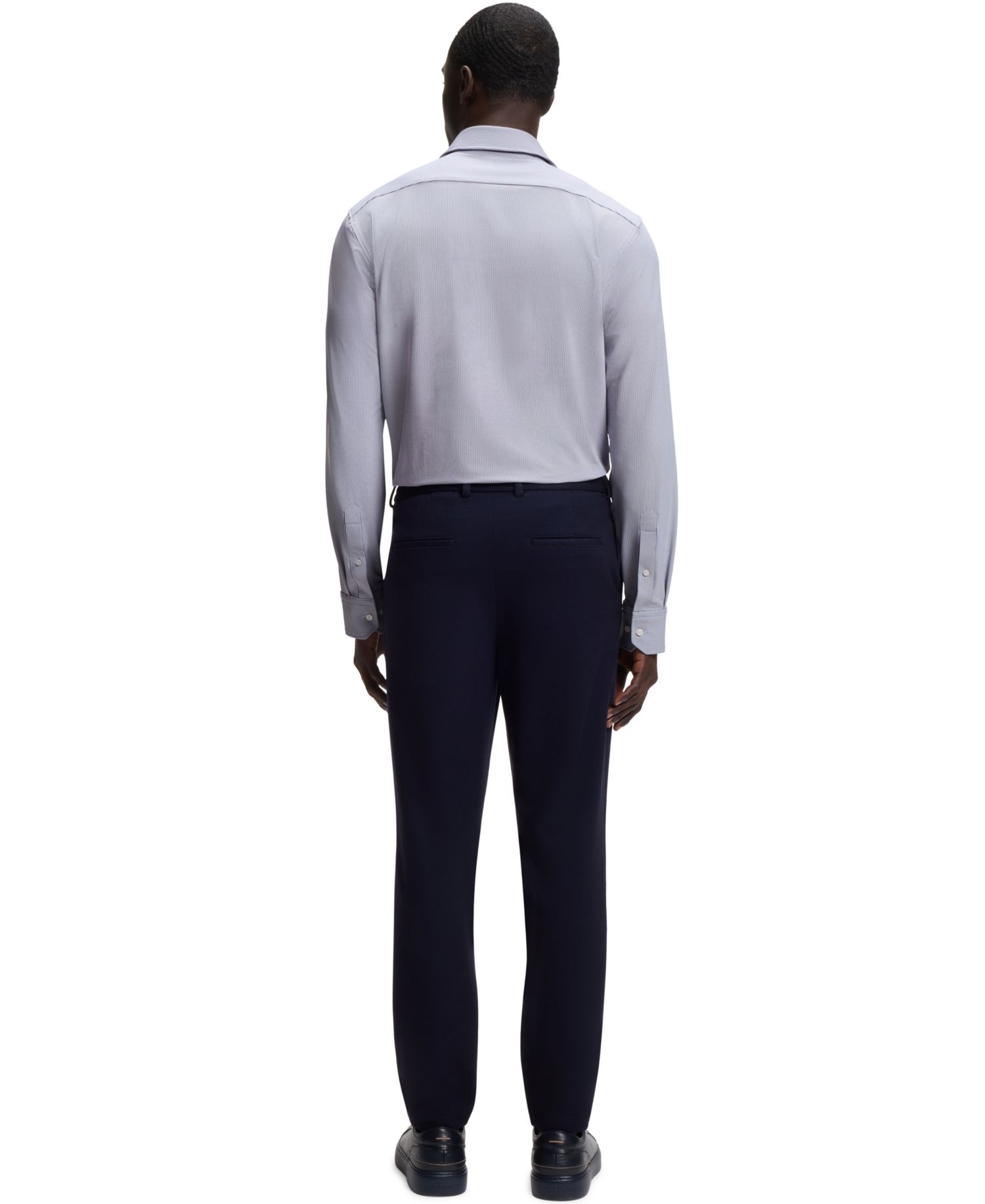 BOSS by Men's Stretch Jersey Regular-Fit Dress Shirt