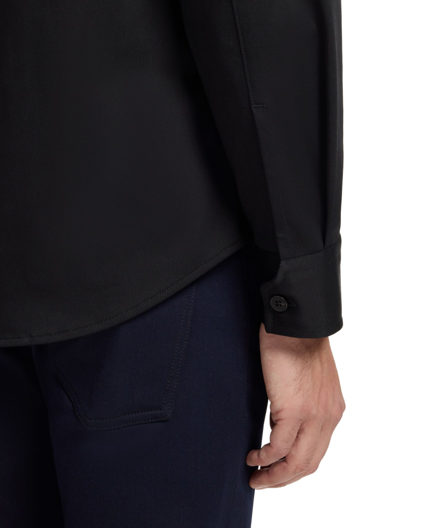 x Aston Martin Men's Cotton-Blend Relaxed-Fit Overshirt