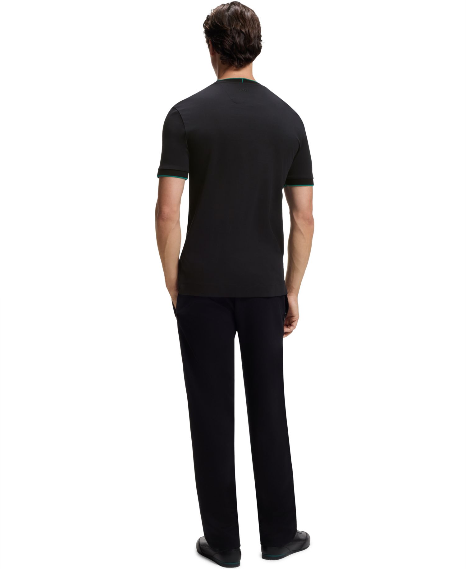 BOSS by x Aston Martin Men's Mercerized Cotton Regular-Fit T-Shirt