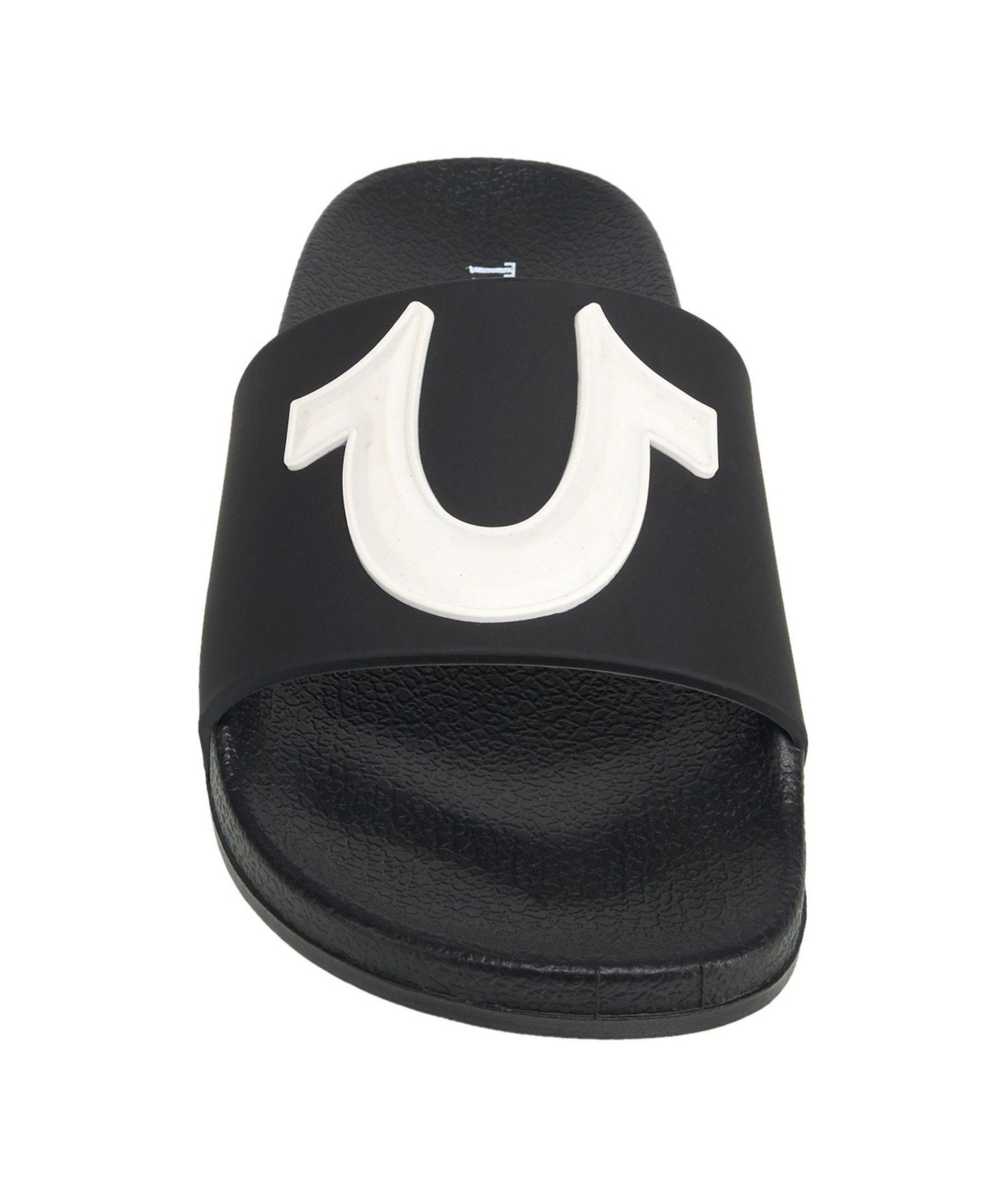 Сандалии True Religion 112 Horseshoe Logo Slide для мальчиков, цвет: Чёрный — фото 4