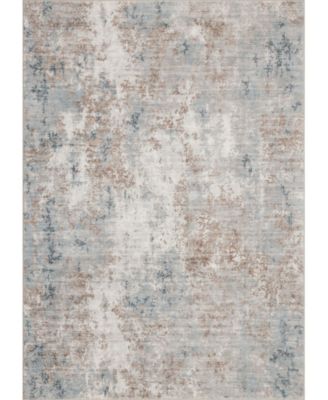 Homewell Machine Washable MET8003 2'x2'11" Runner Area Rug