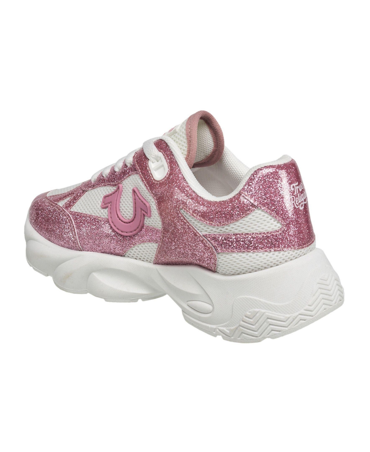 True Religion Little Girls' Kali Chuncky Logo Sneaker