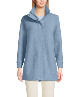 Women's Tall Boucle Fleece Coat