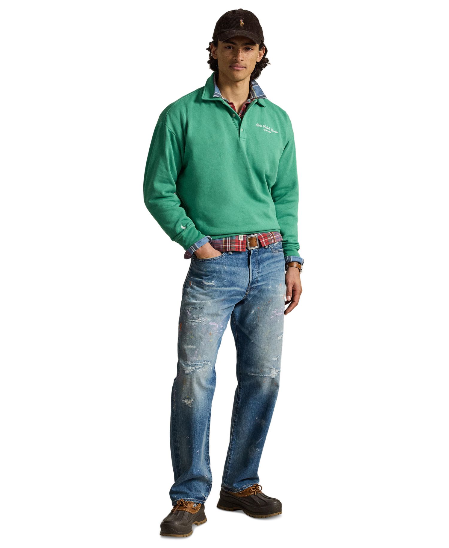 Men's New York Embroidery Regular-Fit Sweatshirt