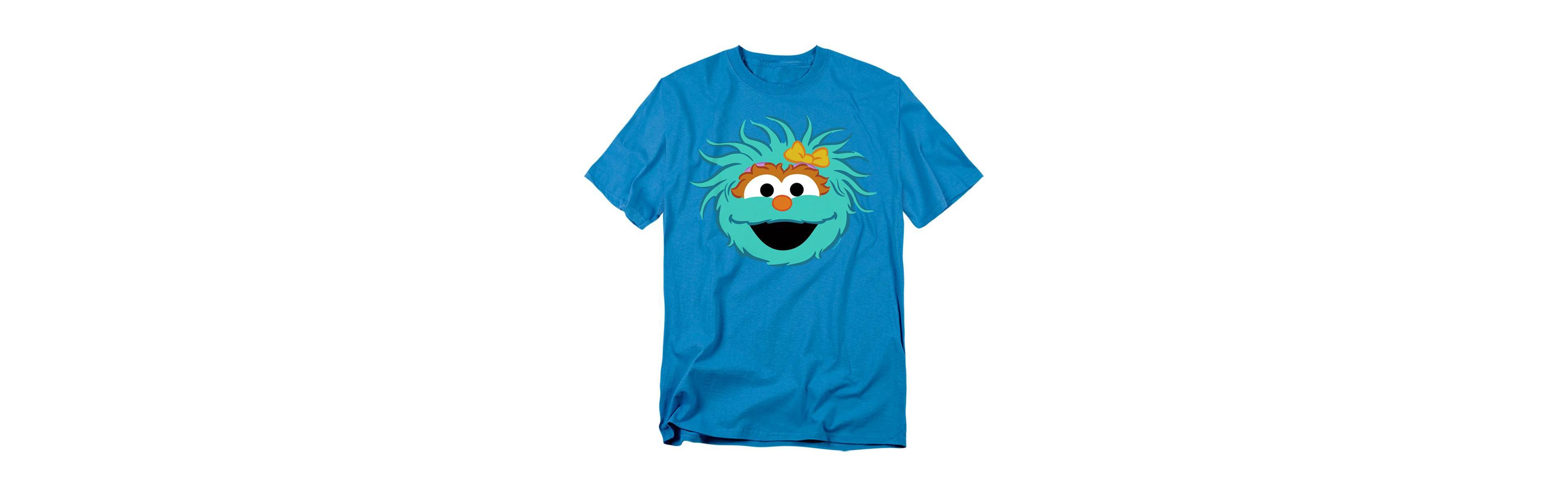 Sesame Street Men's Simple Face Rosita T-Shirt