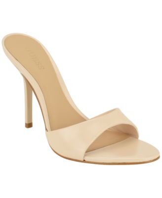 Women's Manzy Leather Slide Stiletto Dress Sandals