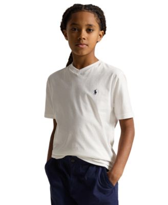Boys' 8-20 Cotton Jersey V-Neck T-Shirt