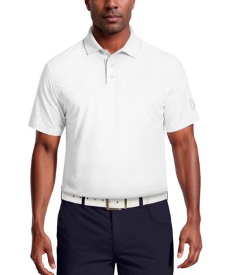 Men's Solid Cooling Texture Polo Shirt