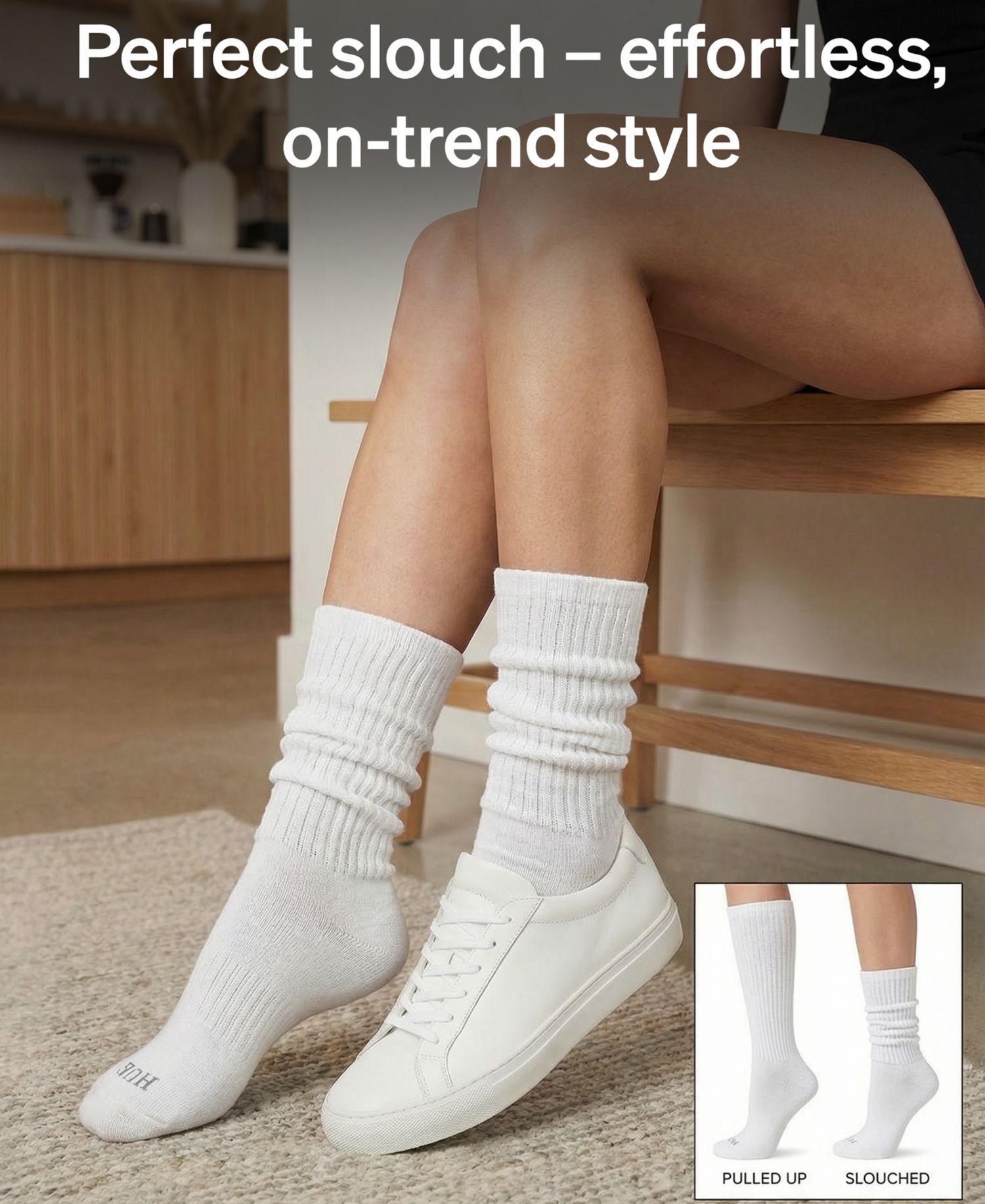 Women's 3-Pk. Slouch Socks