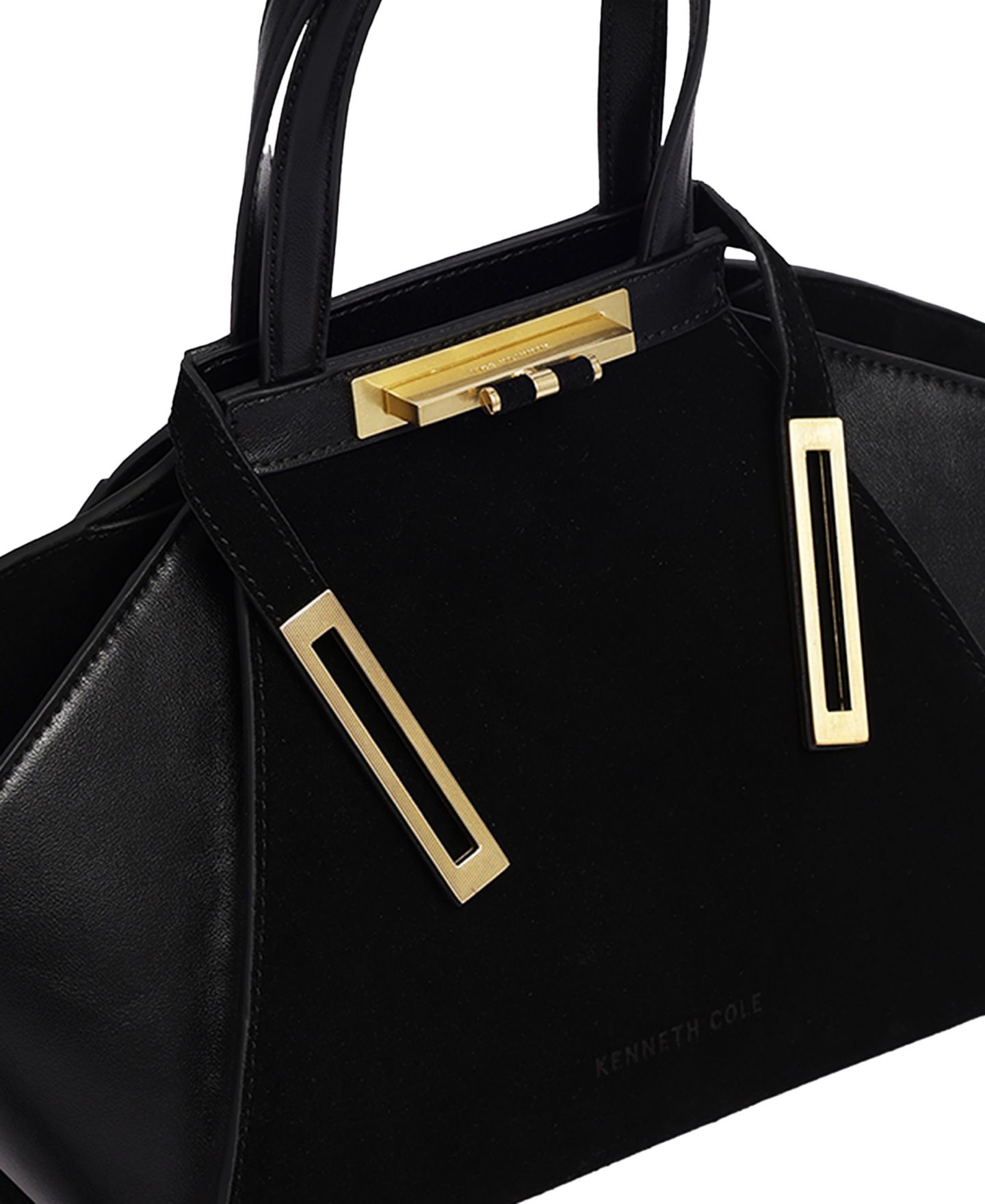 Женская сумка Kenneth Cole Crosby Satchel Handbag, цвет: Чёрный — фото 9